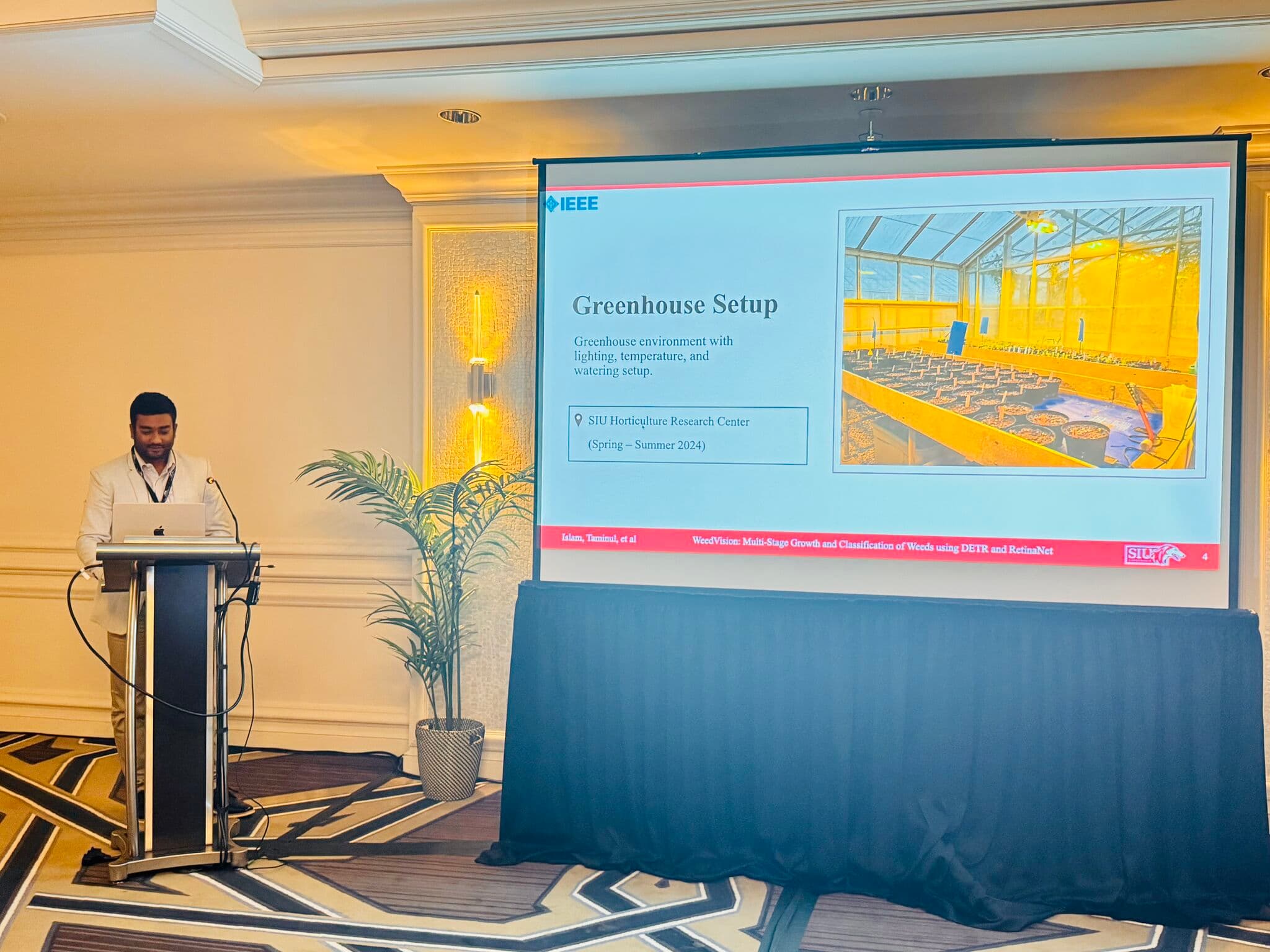 Conference Presentation at ICMLA 2024
